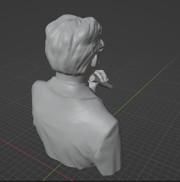 Groucho Marx 3D print model_19