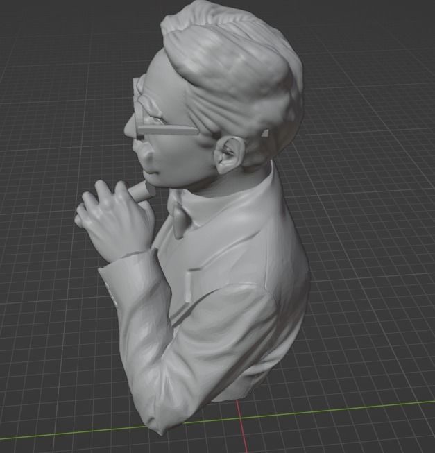 Groucho Marx 3D print model_22