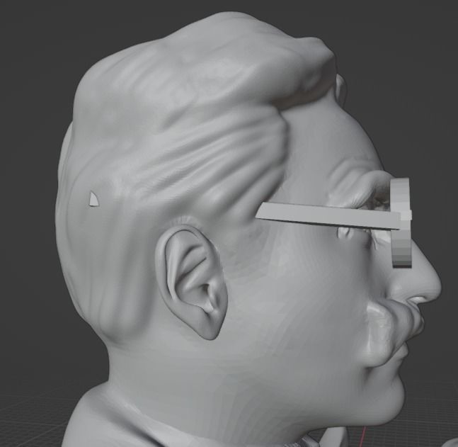 Groucho Marx 3D print model_6