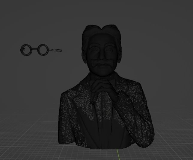 Groucho Marx 3D print model_12