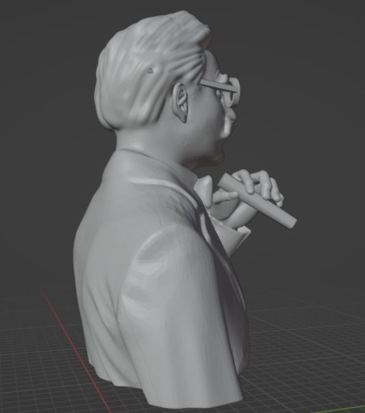 Groucho Marx 3D print model_18