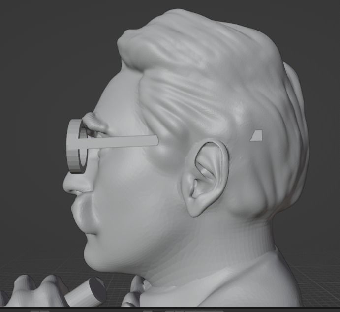 Groucho Marx 3D print model_7