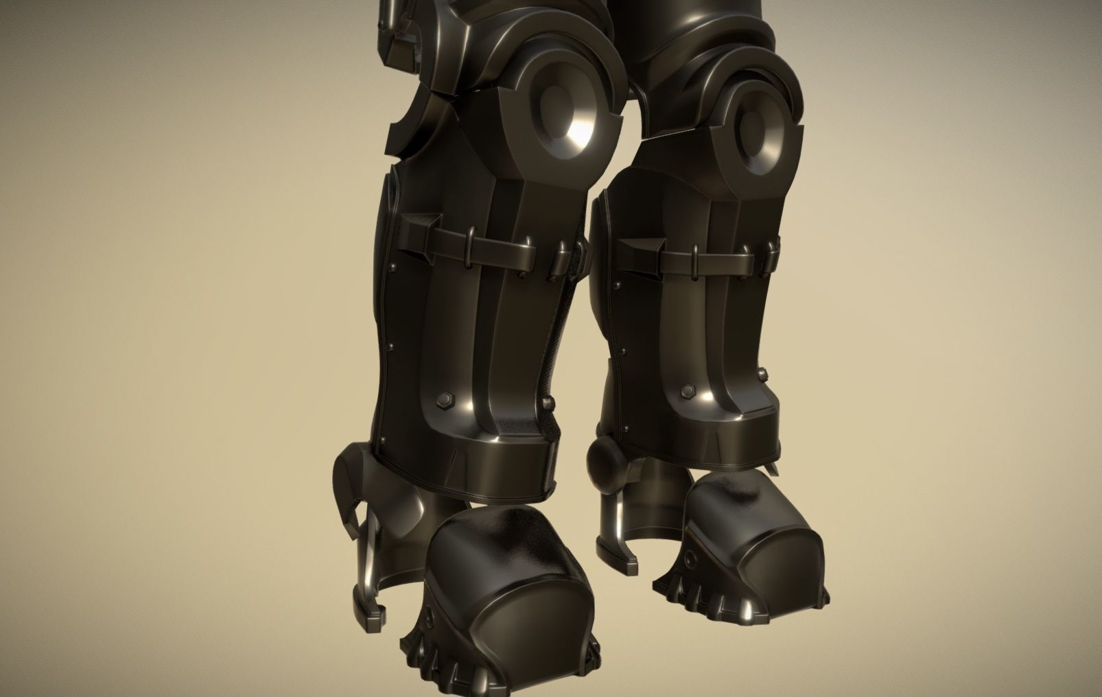 Fallout Power Armor T51 3D print model_6