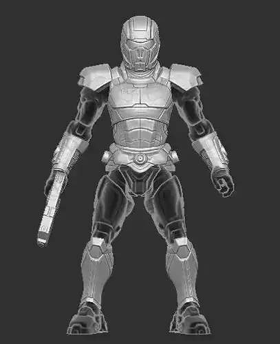 Commander Shepard Mass Effect Kit for Cosmic Legions