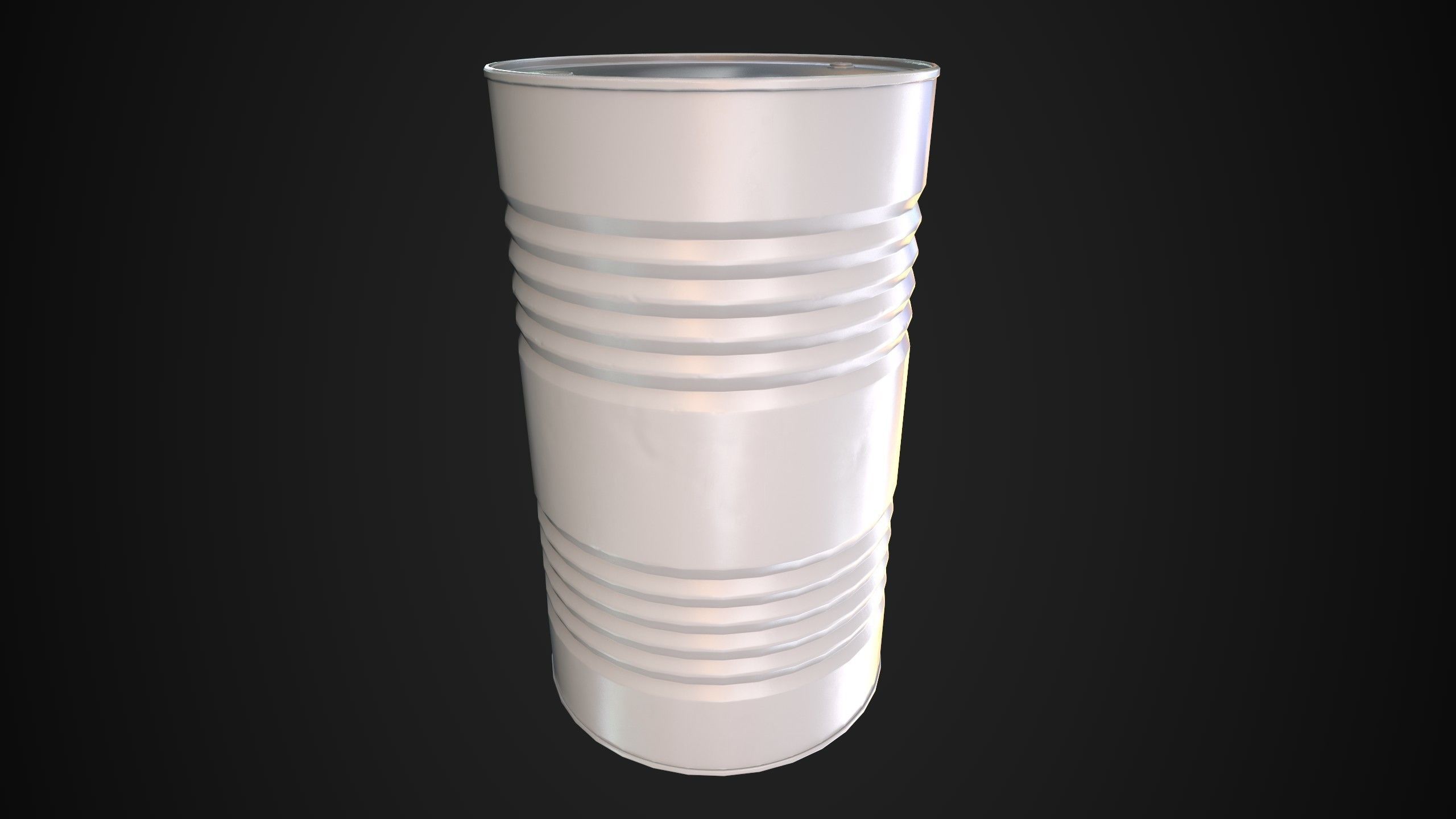 Oil Barrel 3 Low-poly 3D model_37