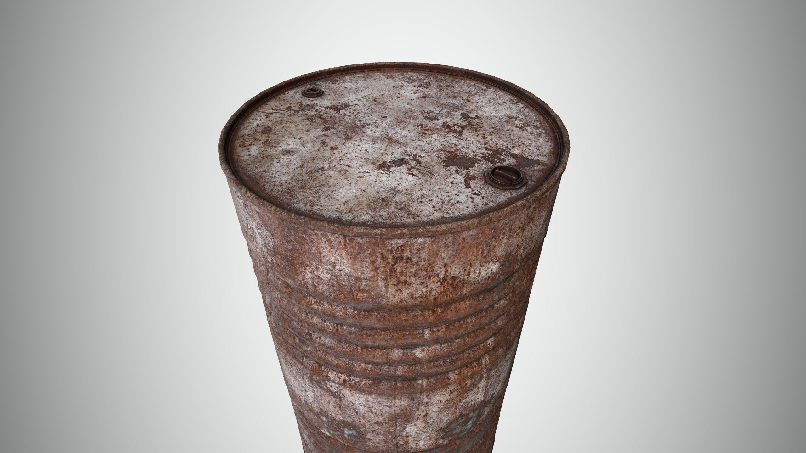 Oil Barrel 3 Low-poly 3D model_20