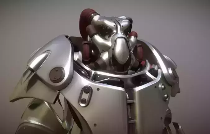 Fallout Power Armor x01 3D print model