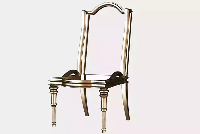 Carved chair for cnc 16