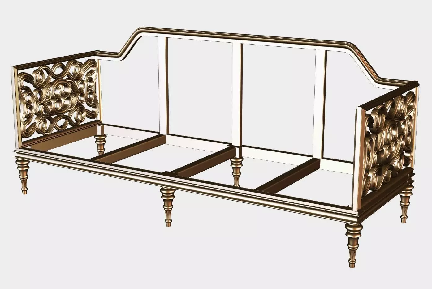 Carved chester for cnc 16 3D model_0