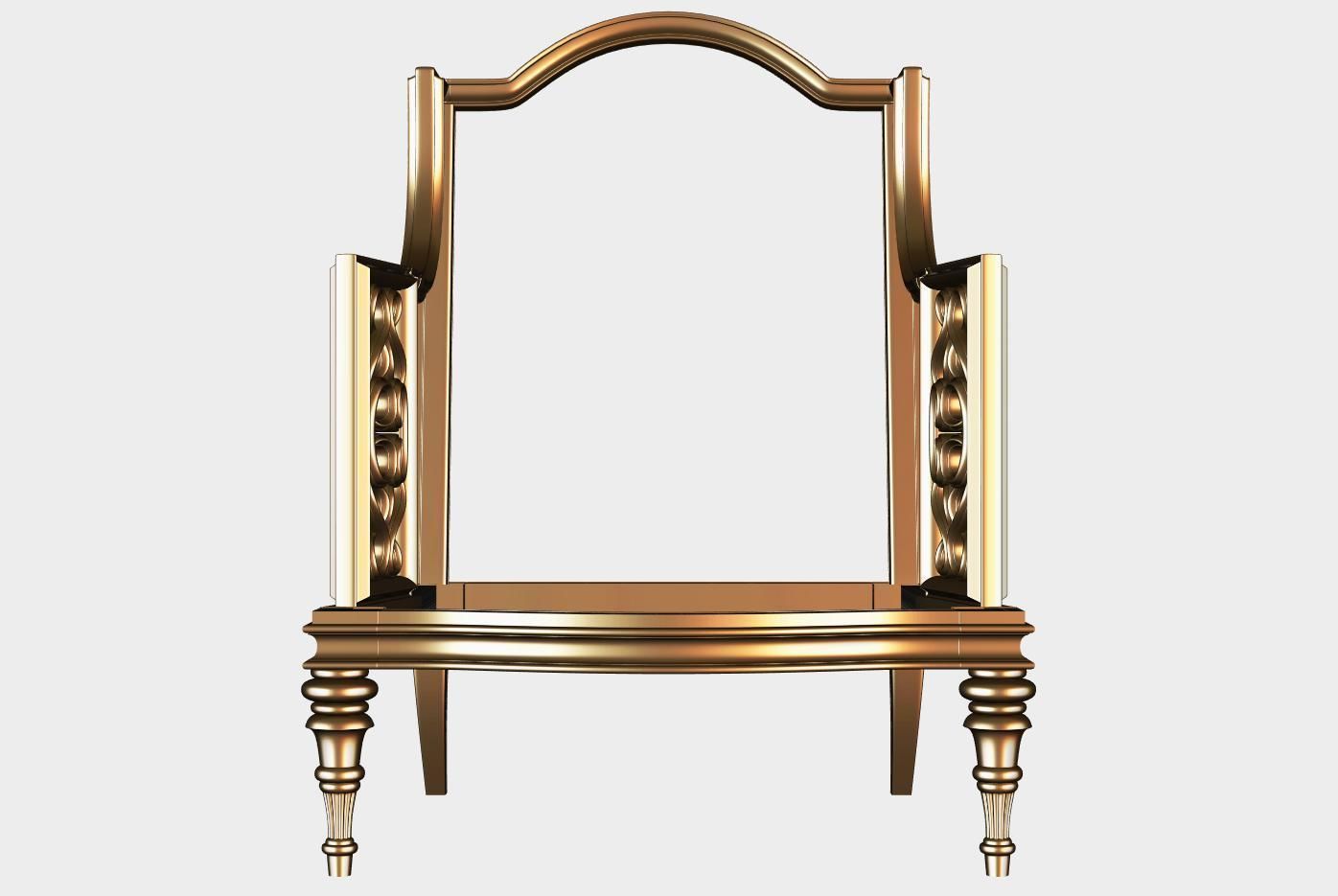 Carved sofa for cnc 16 3D model_1