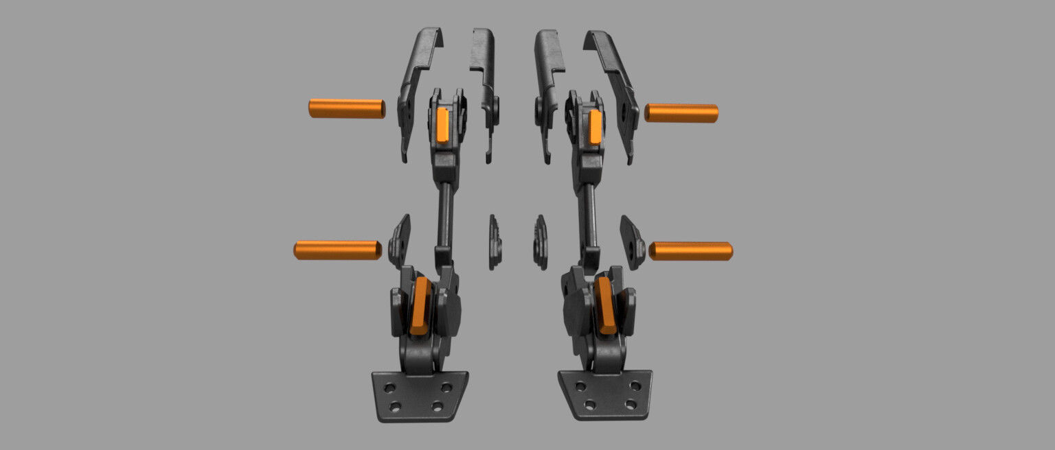 Cyberpunk Mecha Bunny Ears D-37 3D print model_3