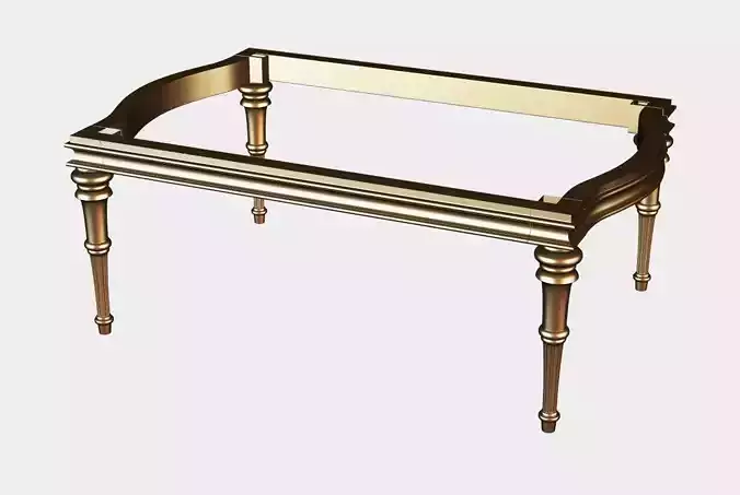 Carved tea table for cnc 16