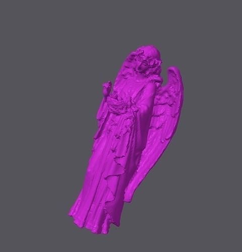 Angel tall Free 3D print model