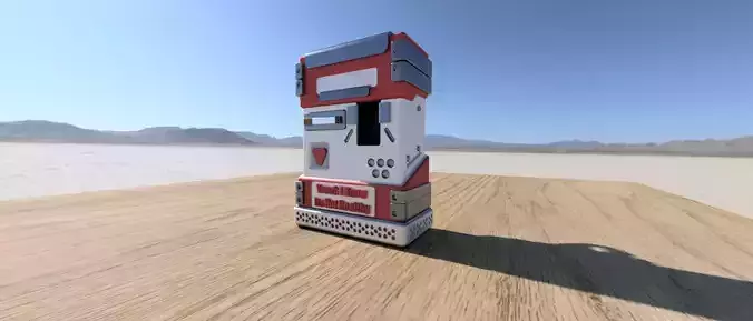 Cyberpunk Cigarette Case 3D Model STL