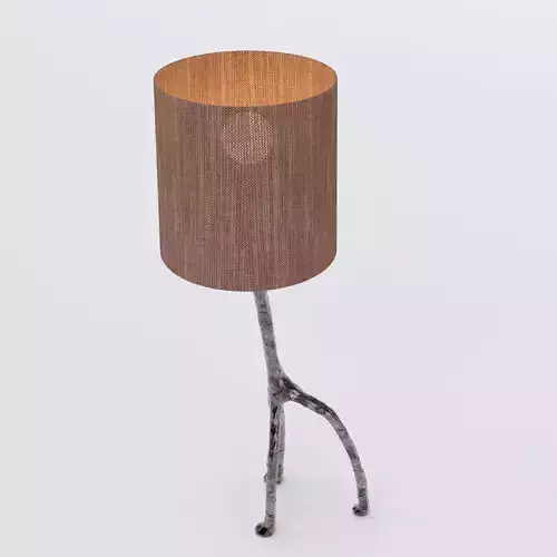 Lamp made to look like a Giraffe