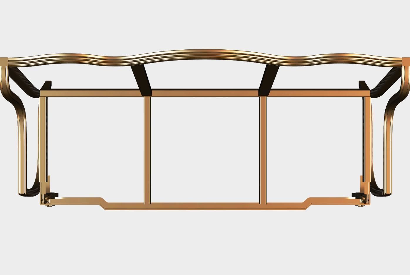 Carved canape for cnc 17 3D model_3