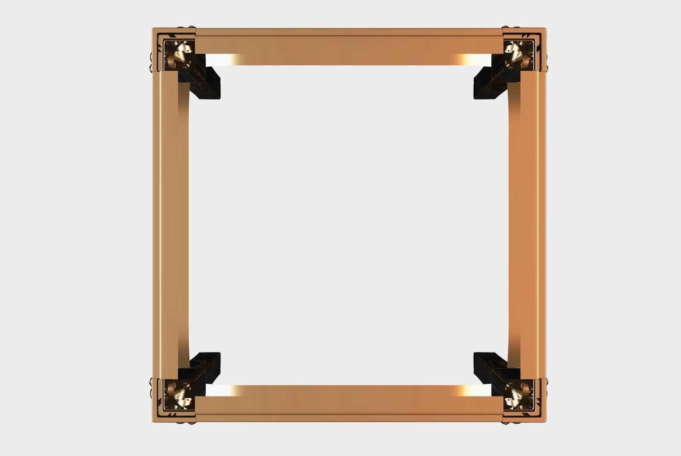 Carved coffee table for cnc 17 3D model_3