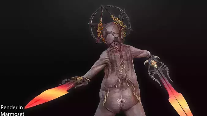 Demoness Spawn - Game Ready