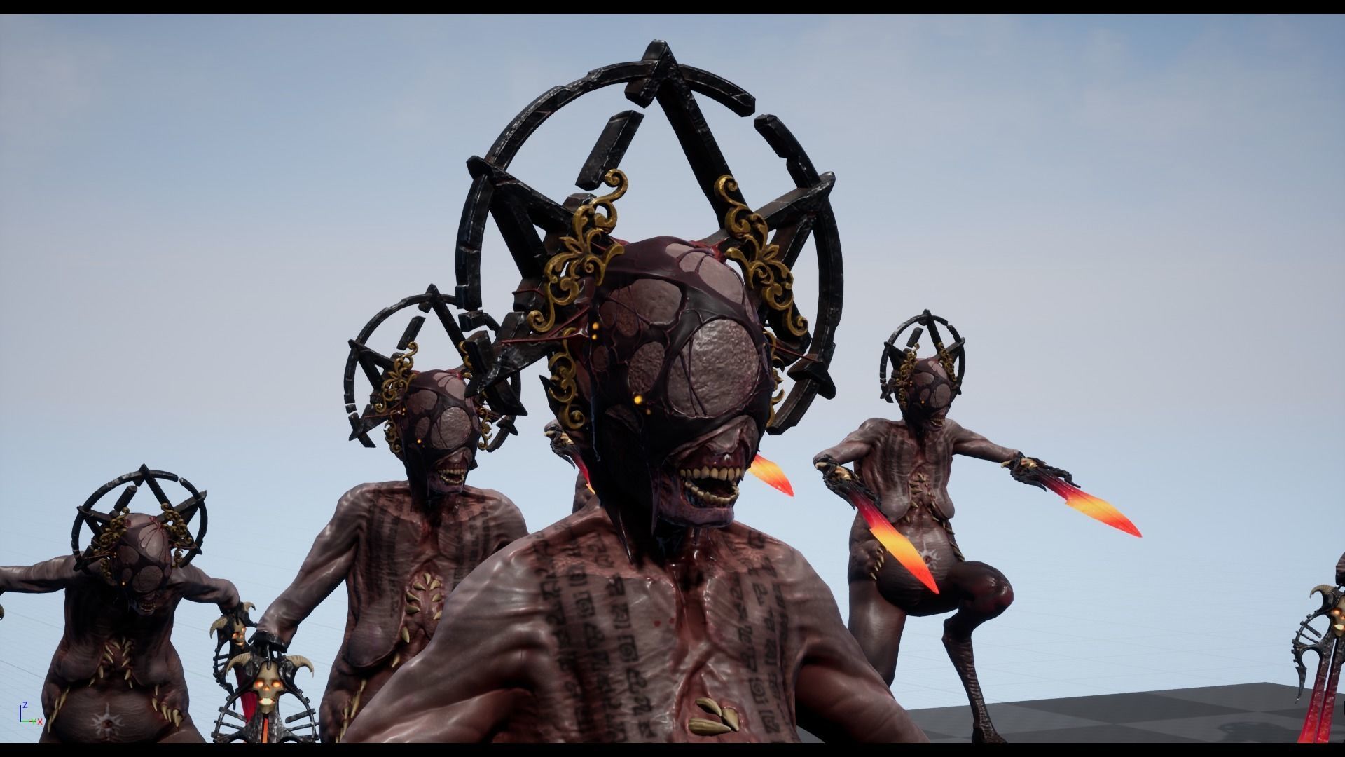 Demoness Spawn - Game Ready Low-poly 3D model_6