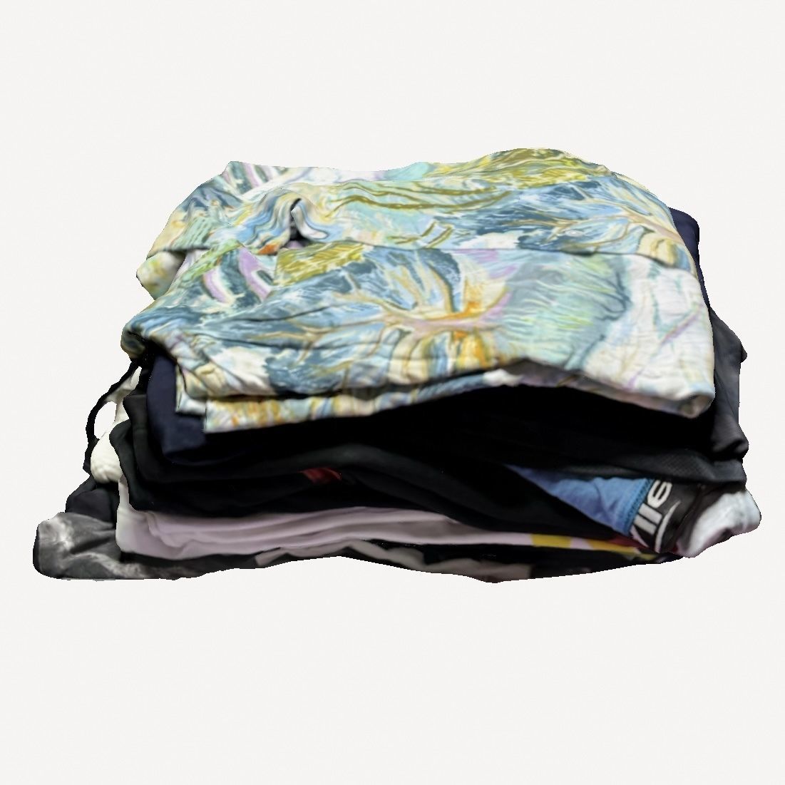 Stack of Clothes 3D model_3