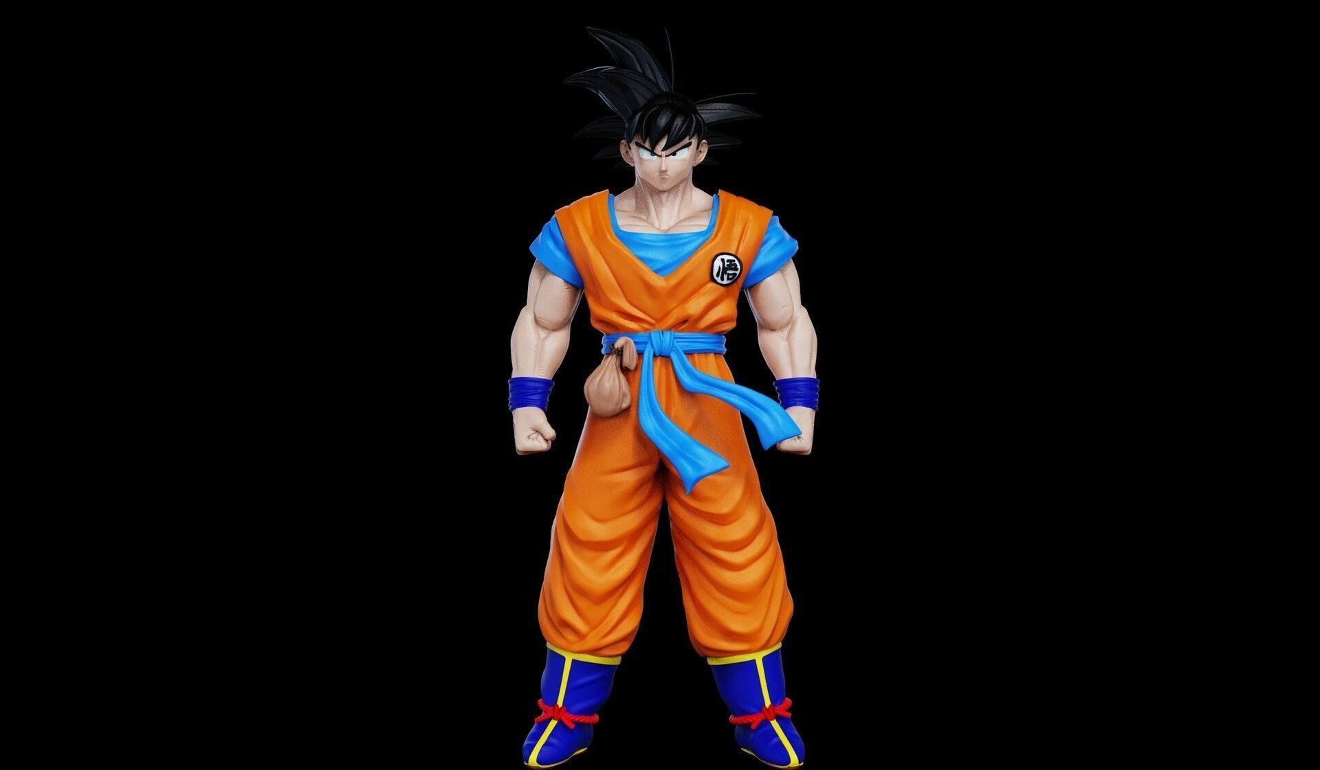 Dragonball Z Goku namek 3D print model_3