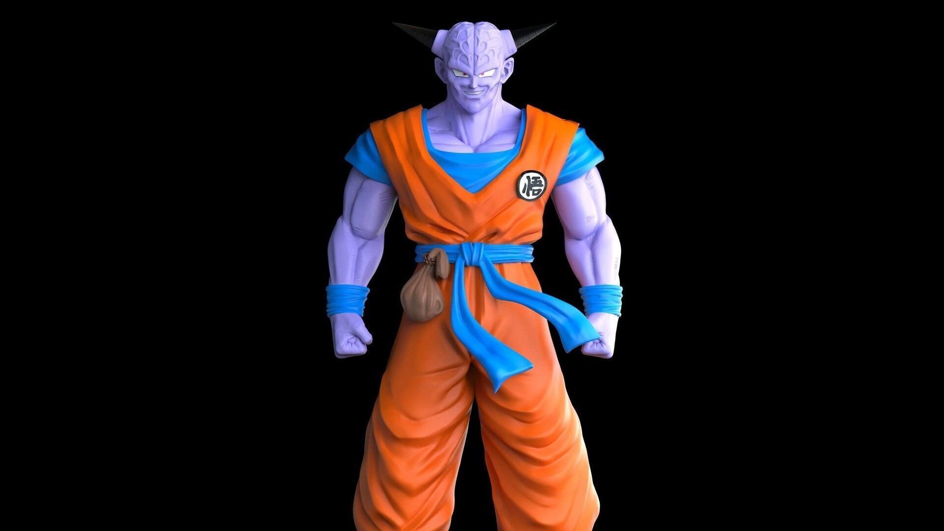 Dragonball Z Goku namek 3D print model_4