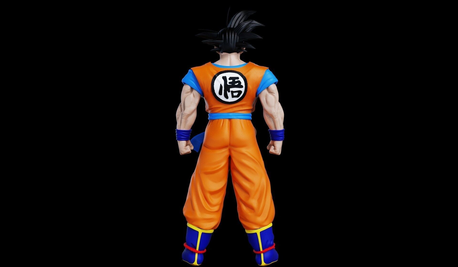 Dragonball Z Goku namek 3D print model_5