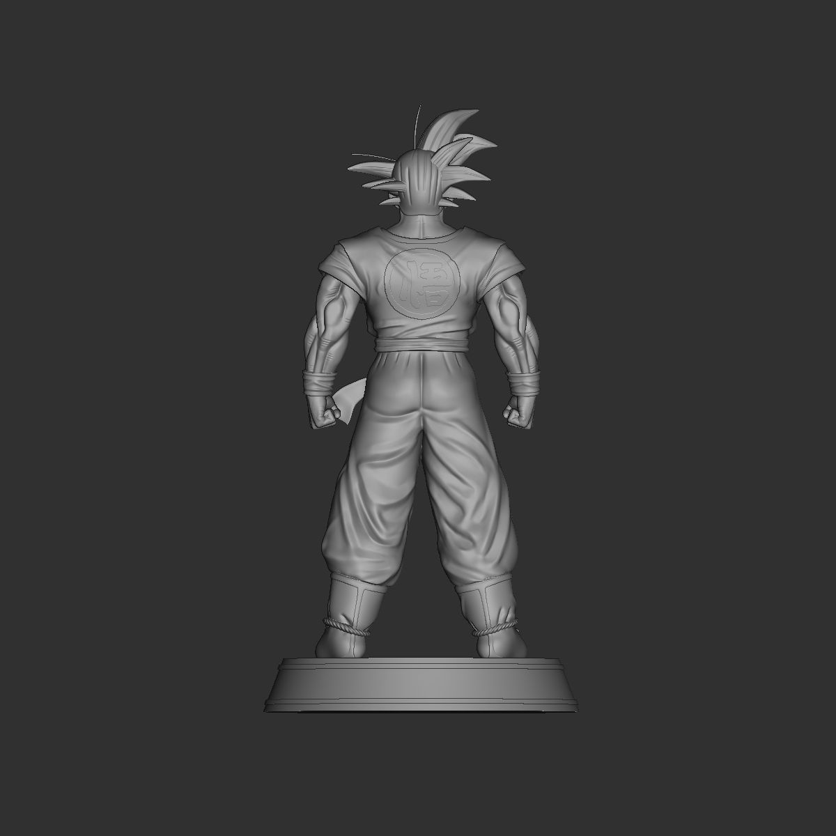 Dragonball Z Goku namek 3D print model_9