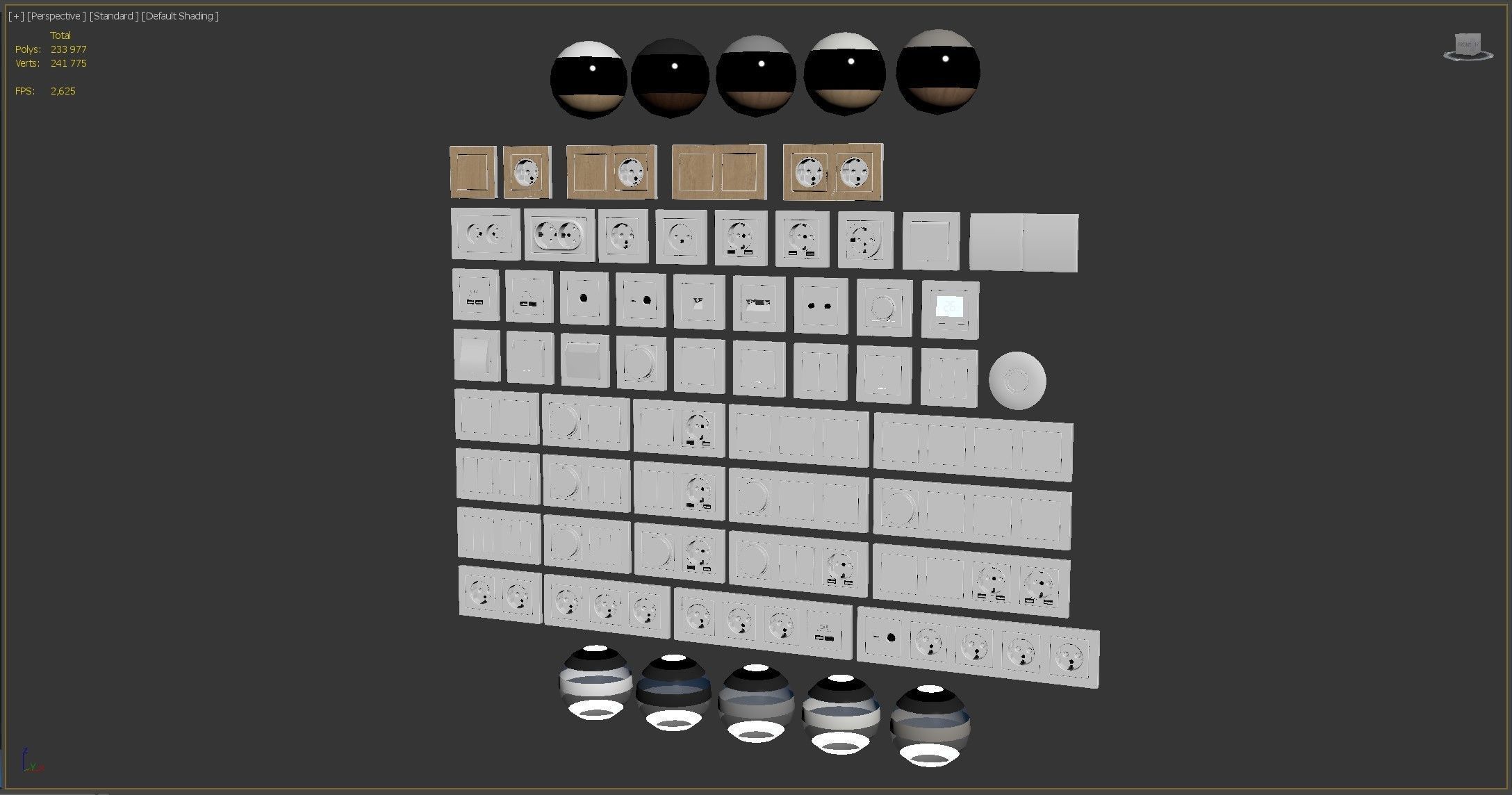 Sockets and Switches Schneider Electric AtlasDesign 3D model_12