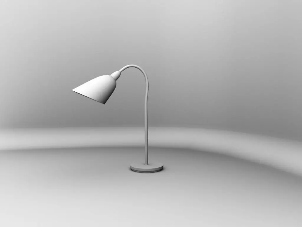 Modern Table Lamp Free 3D model