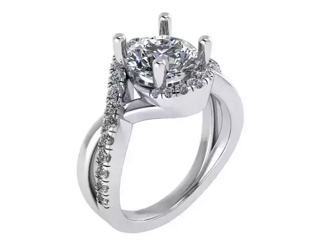 Round Twisted Ring 0205