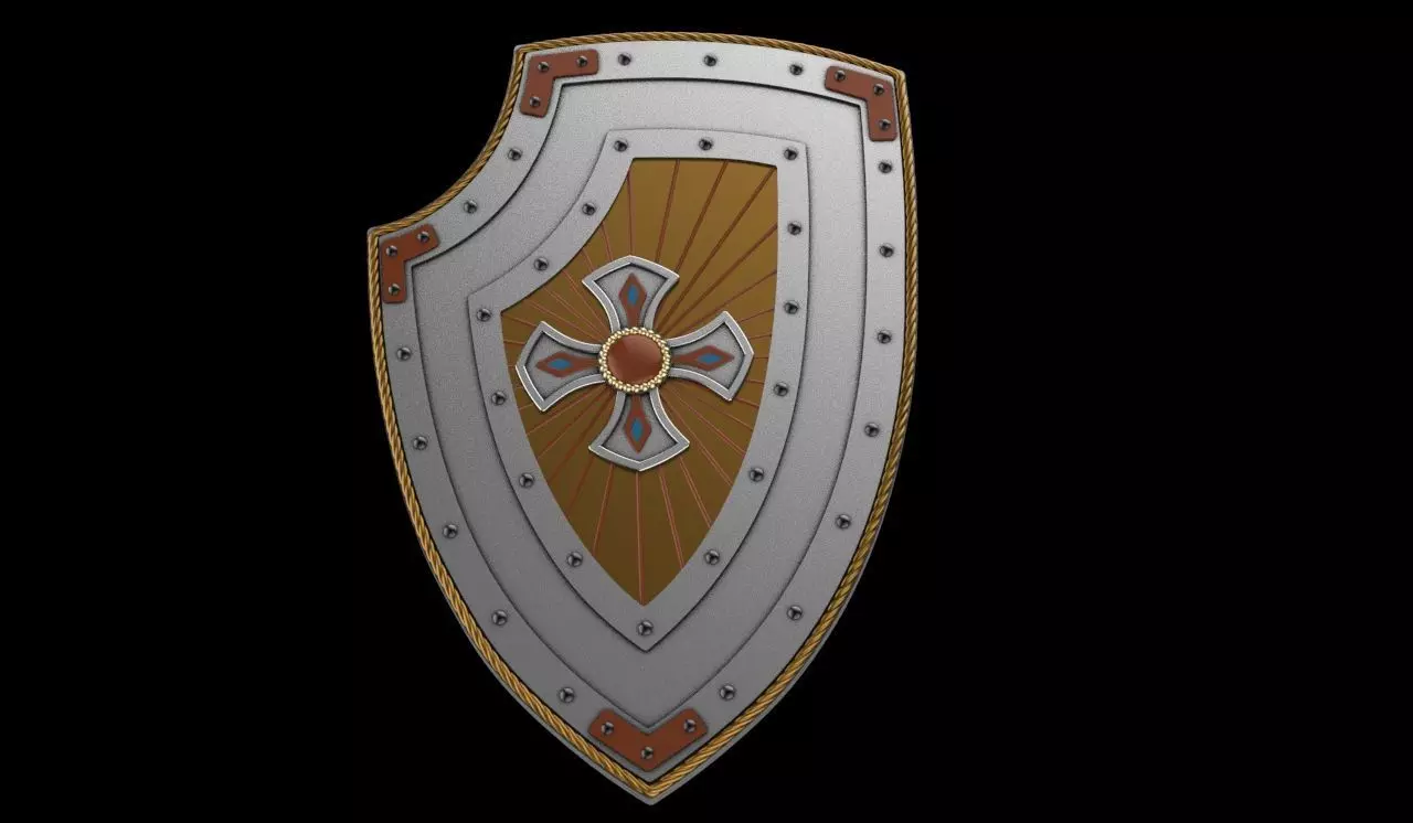 Ancient Shield 3D print model