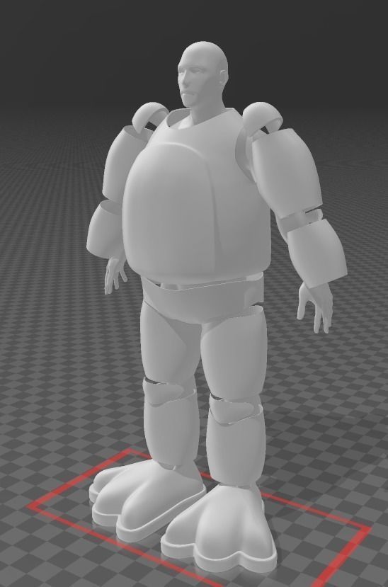 FNAF 1 Wearable Base Cosplay Suitable for 3D Printing 3D print model_4