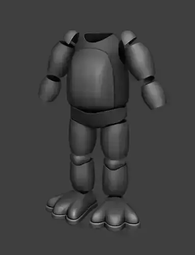 FNAF 1 Wearable Base Cosplay Suitable for 3D Printing 3D print model