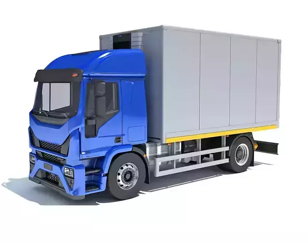 Refrigerator Truck 3D model