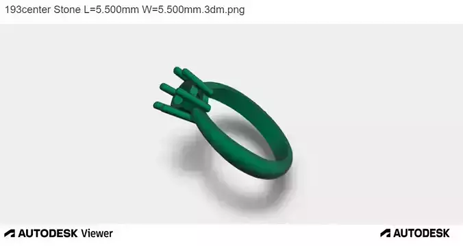 Woman Ring with Round Centre Stone