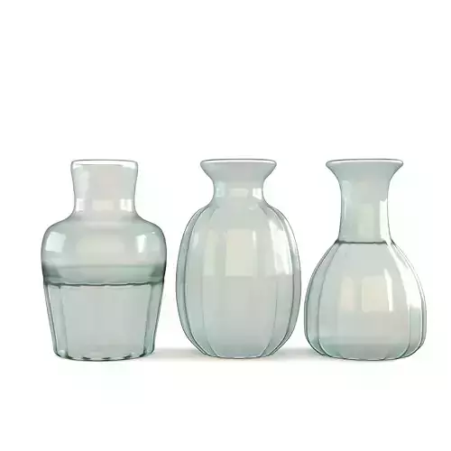 Set of Three Mia Mini Vases