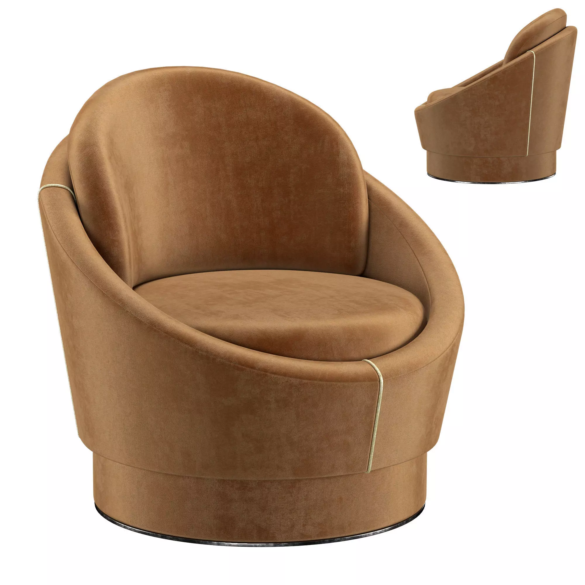 Luna Armchair 3D model