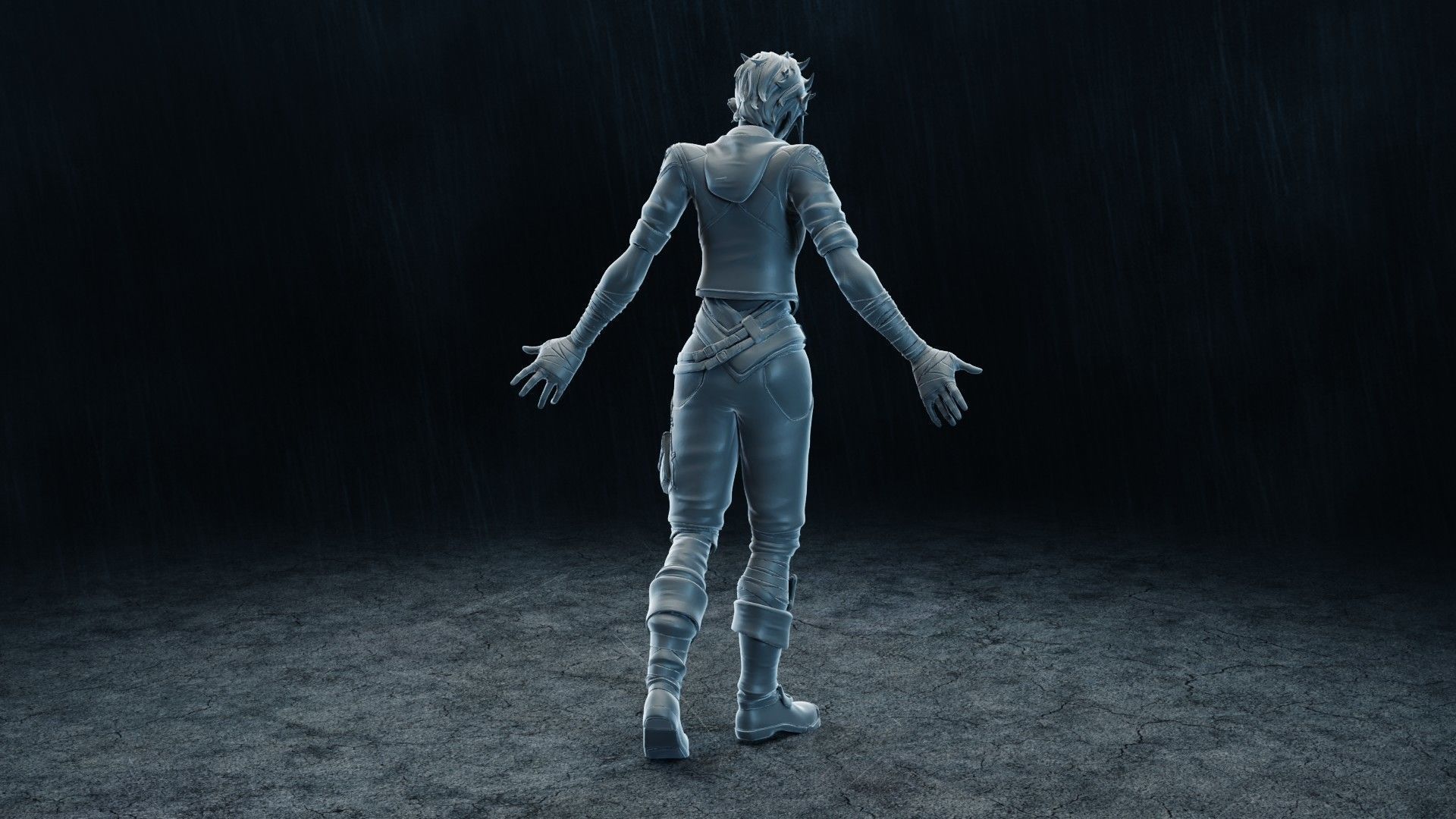 Arcane Vi Action Figures 3D print model_3