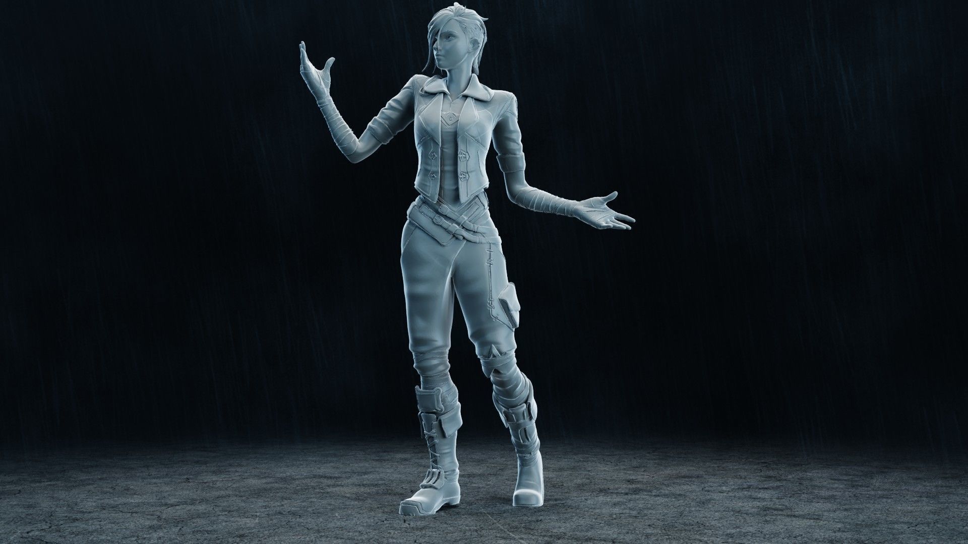 Arcane Vi Action Figures 3D print model_31