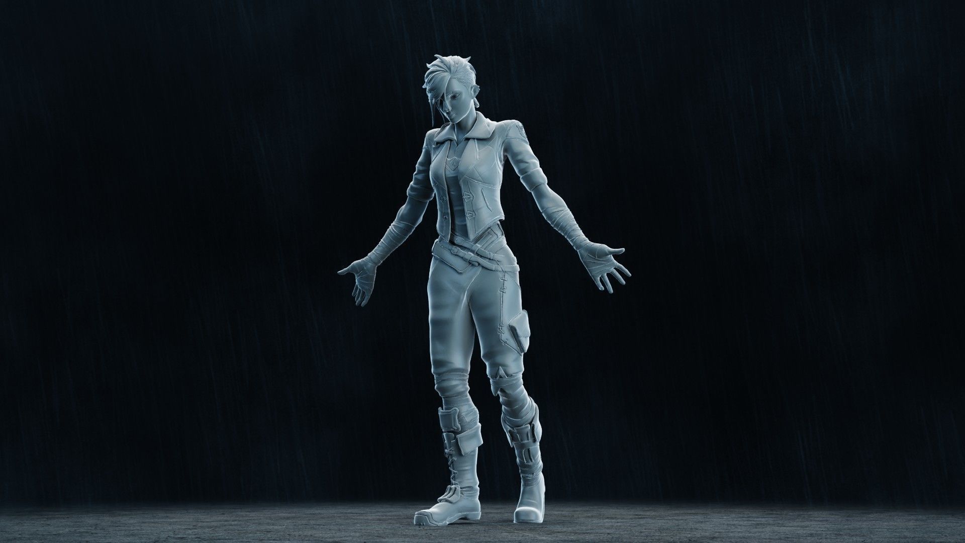 Arcane Vi Action Figures 3D print model_2