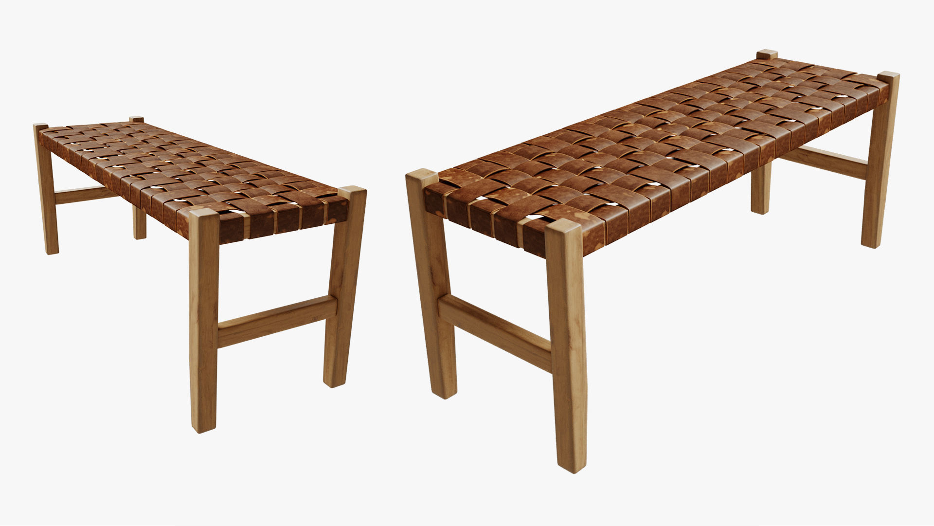 Bench Calixta 3D model_3