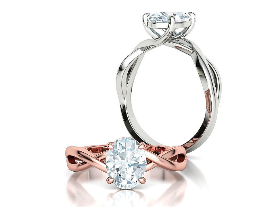 Bespoke Solitaire Rings 9x7 Oval Stone Collection 2 RINGS _21