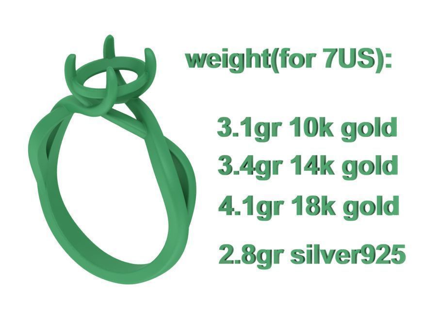 Bespoke Solitaire Rings 9x7 Oval Stone Collection 2 RINGS _34