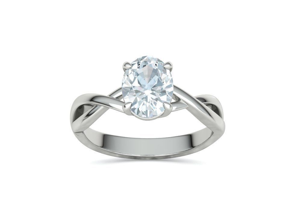 Bespoke Solitaire Rings 9x7 Oval Stone Collection 2 RINGS _37