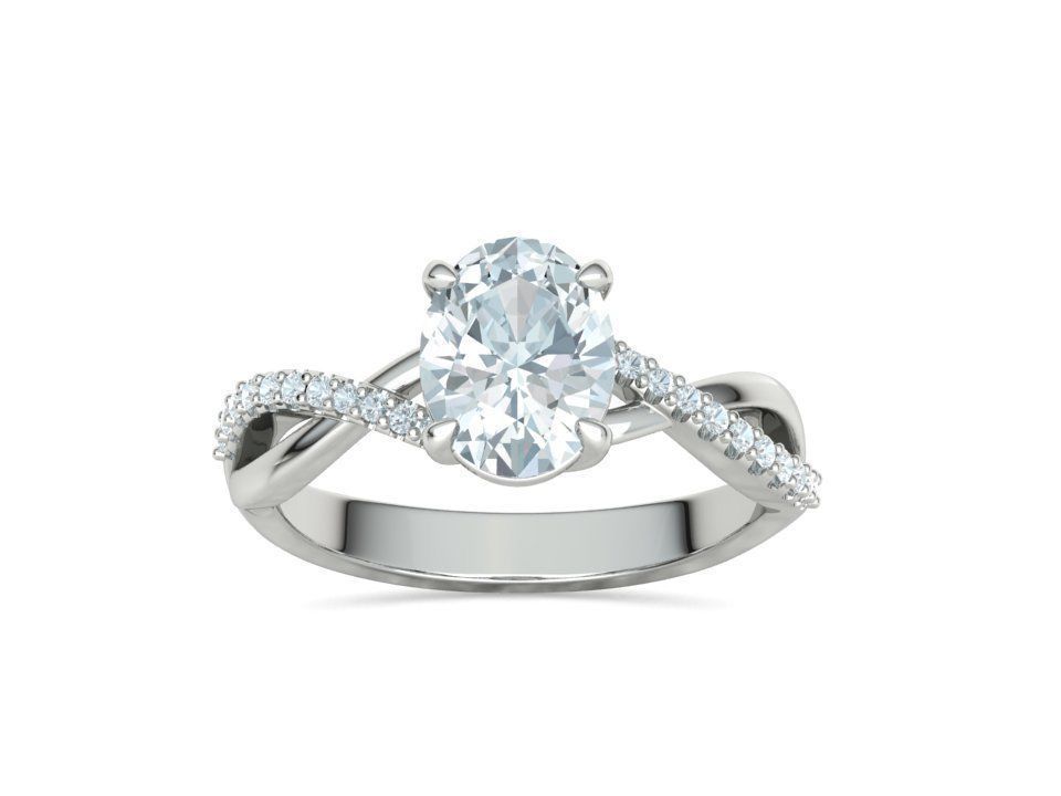 Bespoke Solitaire Rings 9x7 Oval Stone Collection 2 RINGS _20