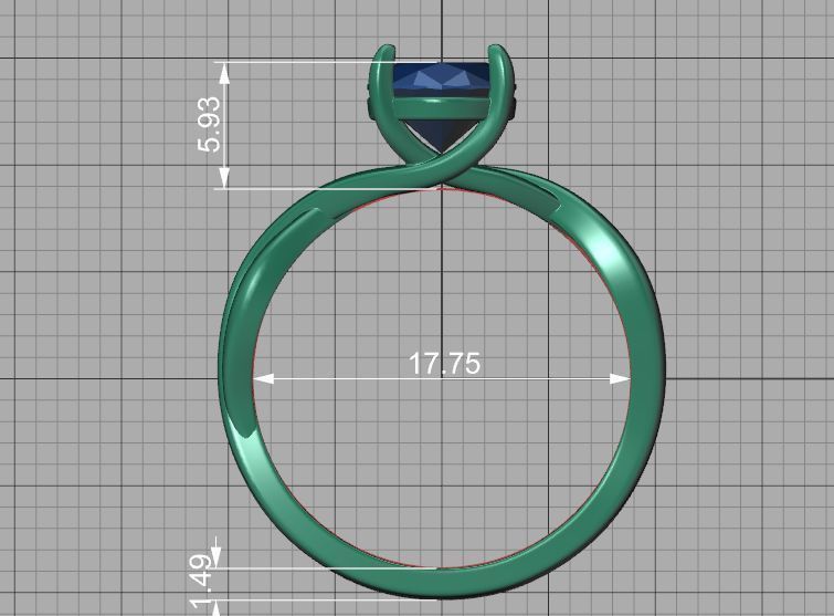 Bespoke Solitaire Rings 9x7 Oval Stone Collection 2 RINGS _33