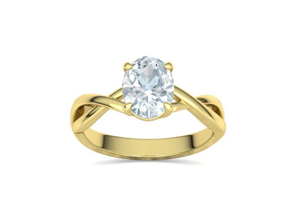 Bespoke Solitaire Rings 9x7 Oval Stone Collection 2 RINGS _38