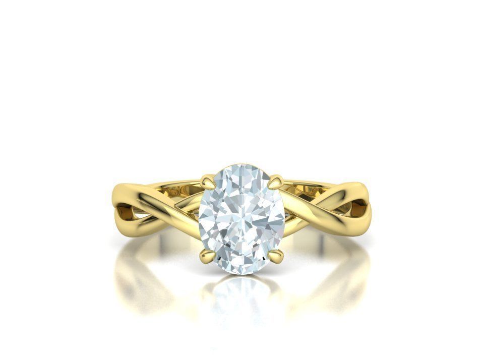 Bespoke Solitaire Rings 9x7 Oval Stone Collection 2 RINGS _29