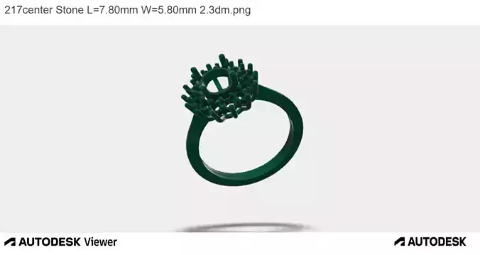 Woman Ring with Round Centre Stone 